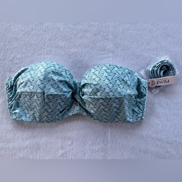 PINK Victoria’s Secret Swim - Green/White - Picture 2 of 11